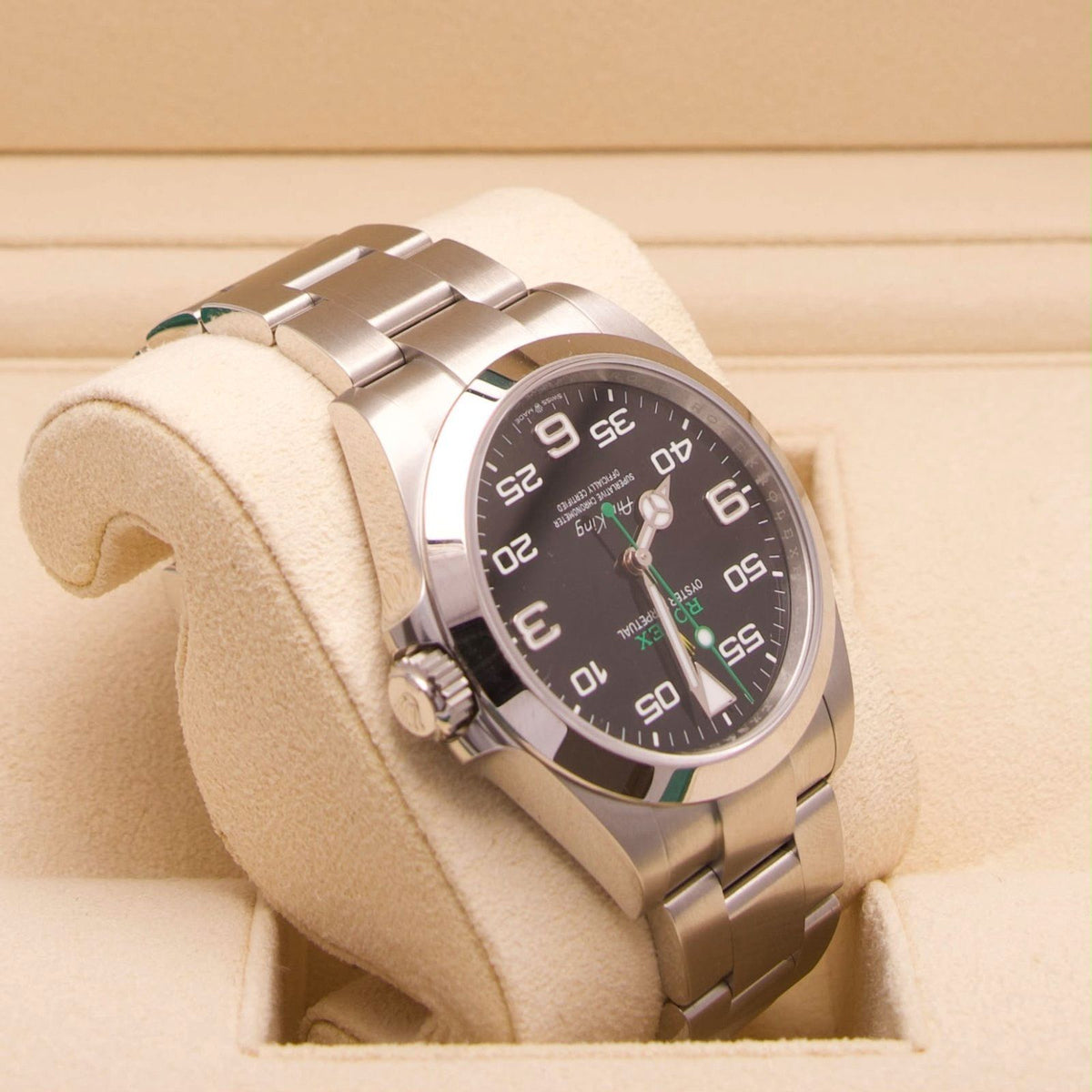Rolex Air-King – Ref. 126900 | Black Dial | 40 mm | 02/2024 | Fullset