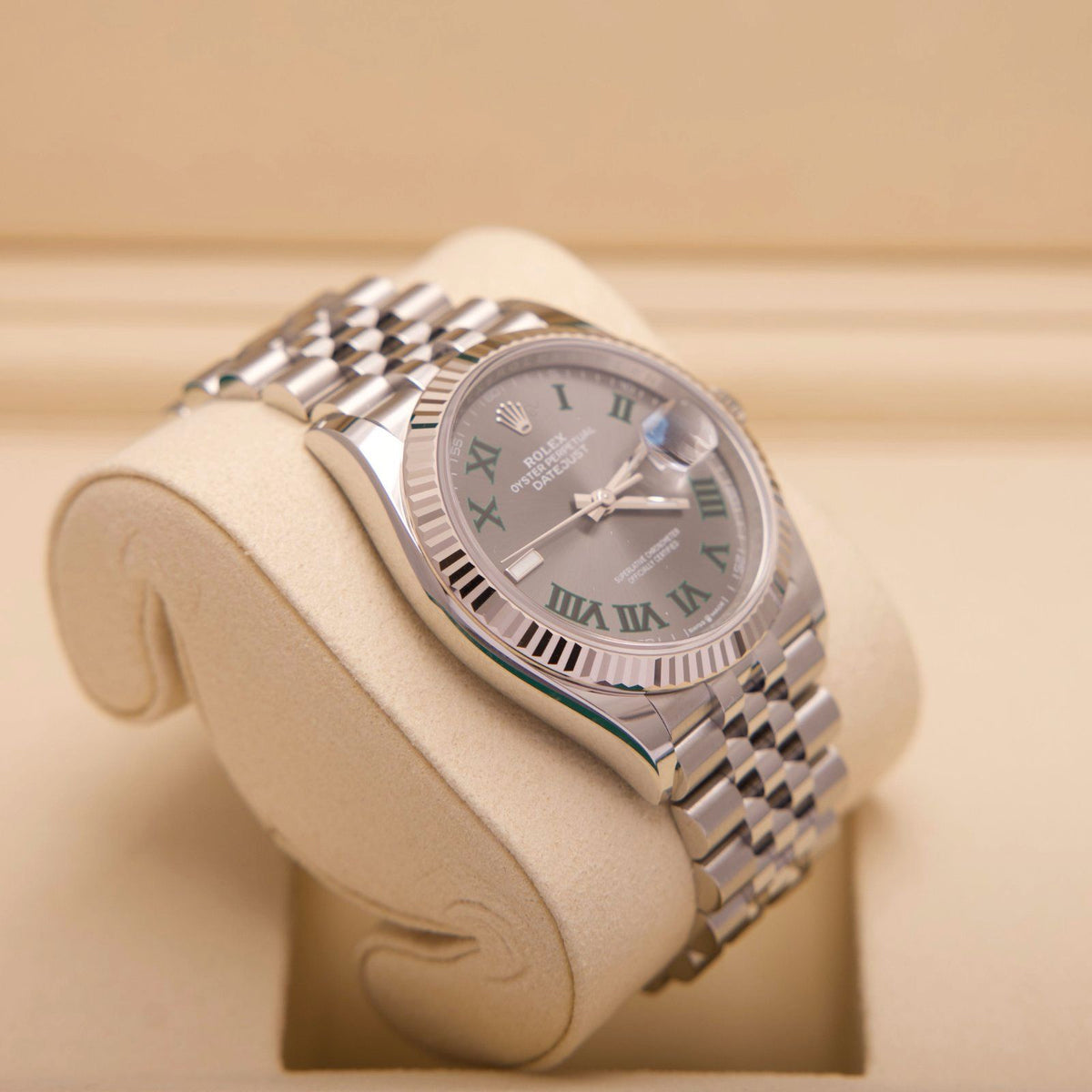 Rolex Datejust 36 – Ref. 126234 | Wimbledon Dial | 10/2026 | LC100 | Neu & Ungetragen | Fullset