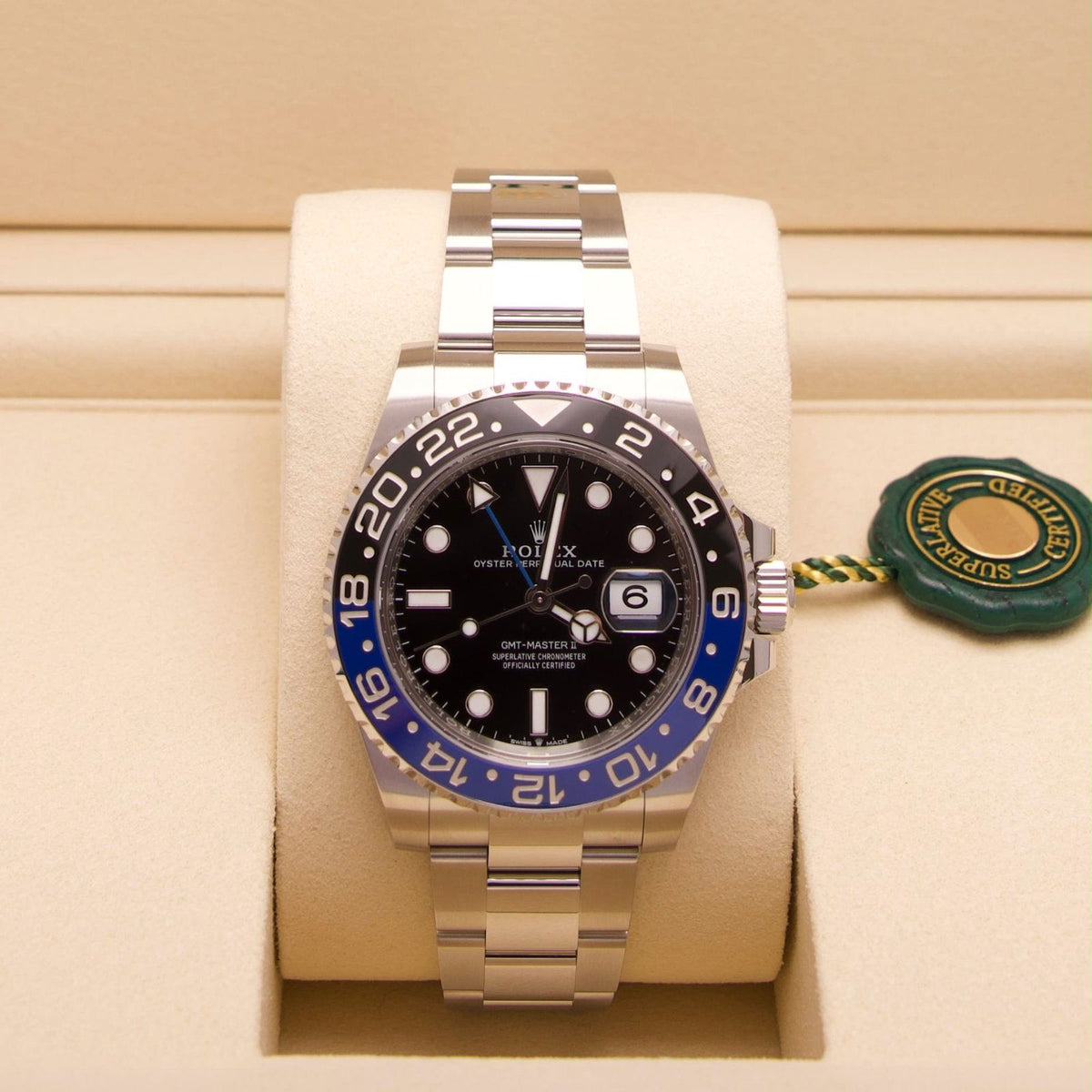 Rolex GMT-Master II „Batman“ – Ref. 126710BLNR | Black & Blue Bezel | 40 mm | 10/2026 | LC100 | Neu & Ungetragen | Fullset