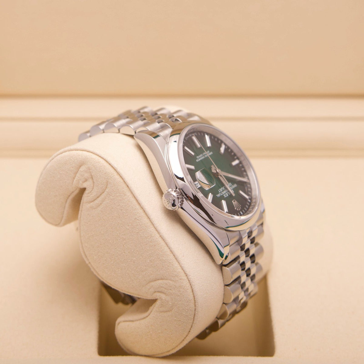 Rolex Datejust 36 NEU 126200 Ombre Grün 2026 Jubilee LC100 Fullset
