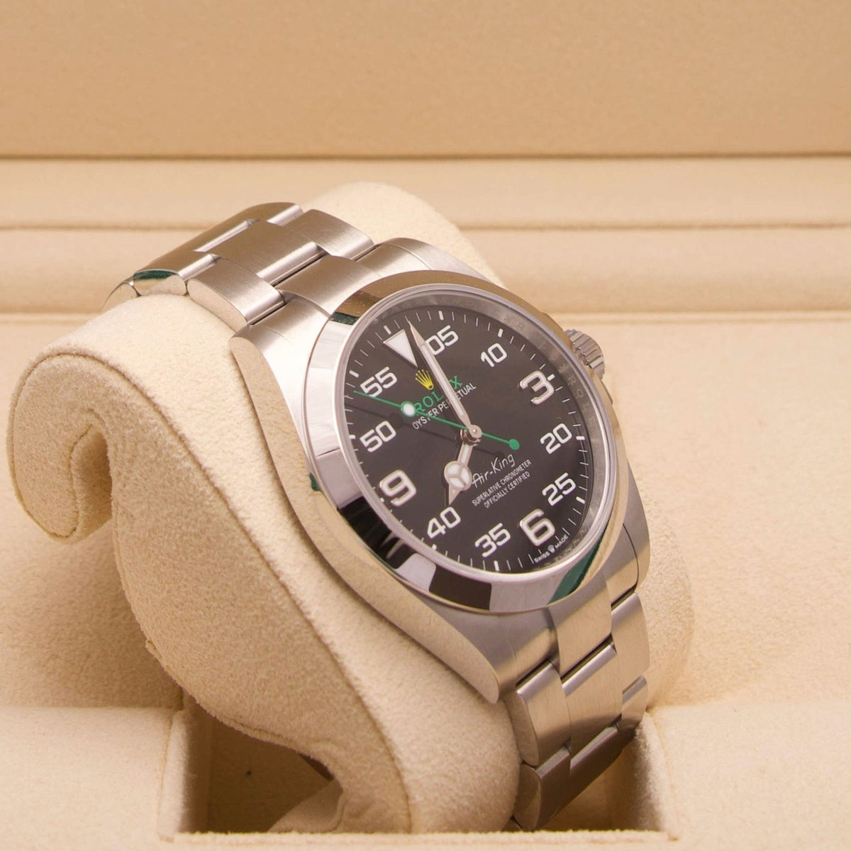 Rolex Air-King – Ref. 126900 | Black Dial | 40 mm | 02/2024 | Fullset