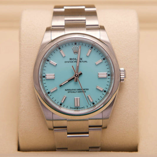 Rolex Oyster Perpetual 36 – Ref. 126000 | „Tiffany Blue“ | 2026 | LC100 | Neu & Ungetragen | Fullset