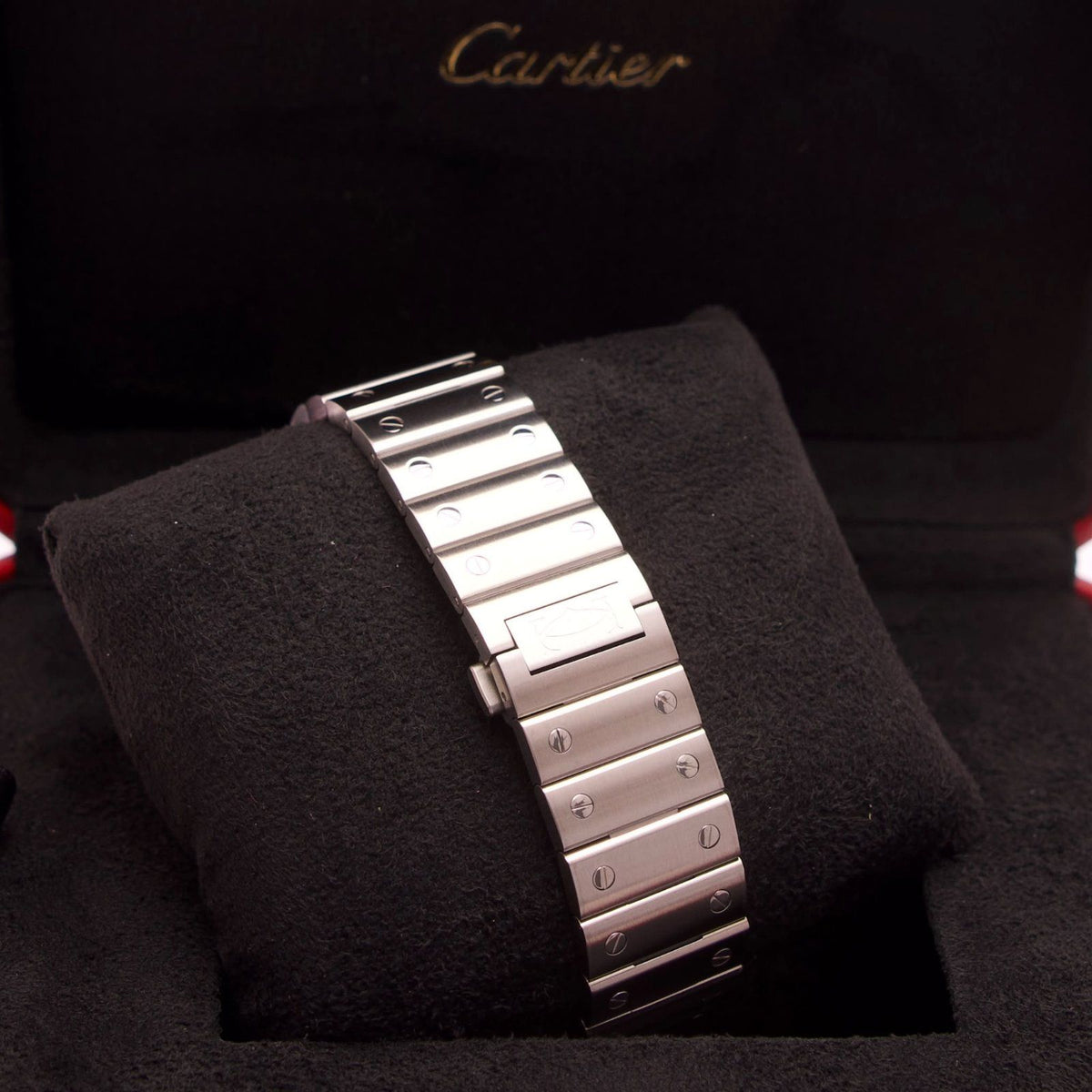 Cartier Santos de Cartier Large – Ref. WSSA0062 | Green Dial | 10/2026 | Neu & Ungetragen | Fullset