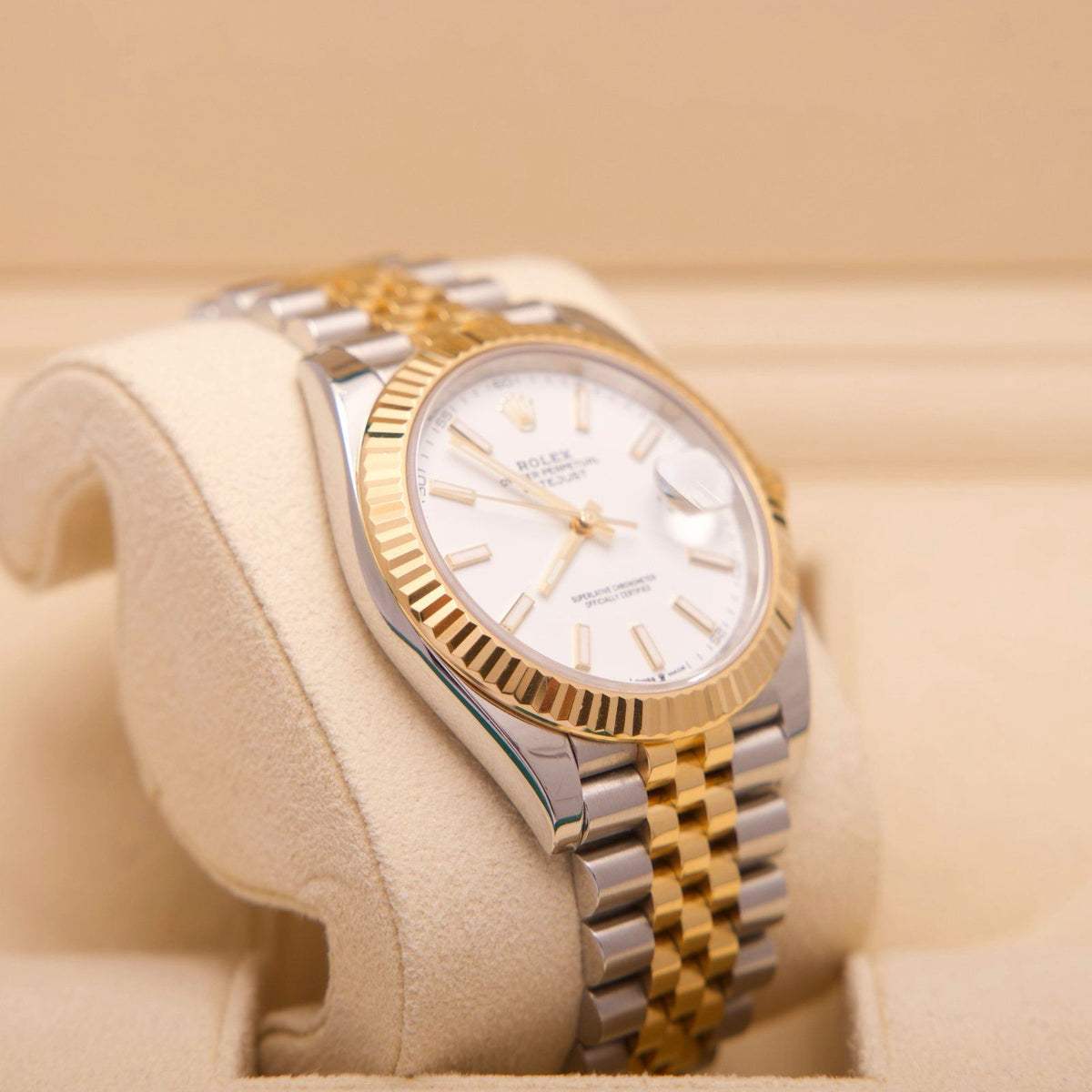 Rolex Datejust 41 – Ref. 126333 | Weißes Zifferblatt | 02/2022 | Fullset