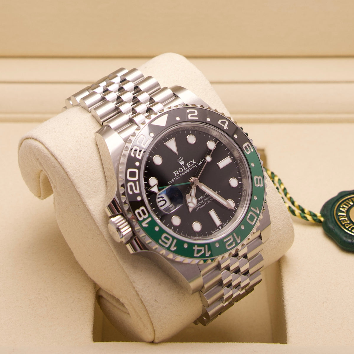 Rolex GMT-Master II „Sprite“ – Ref. 126720VTNR | Green & Black Bezel | 40 mm | 10/2026 | LC100 | Neu & Ungetragen | Fullset