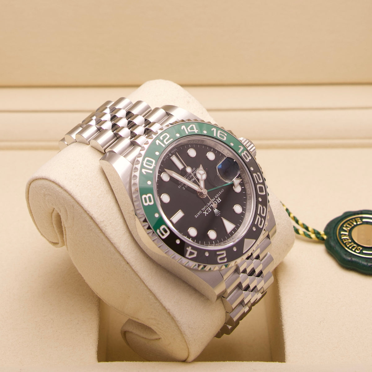 Rolex GMT-Master II „Sprite“ – Ref. 126720VTNR | Green & Black Bezel | 40 mm | 10/2026 | LC100 | Neu & Ungetragen | Fullset
