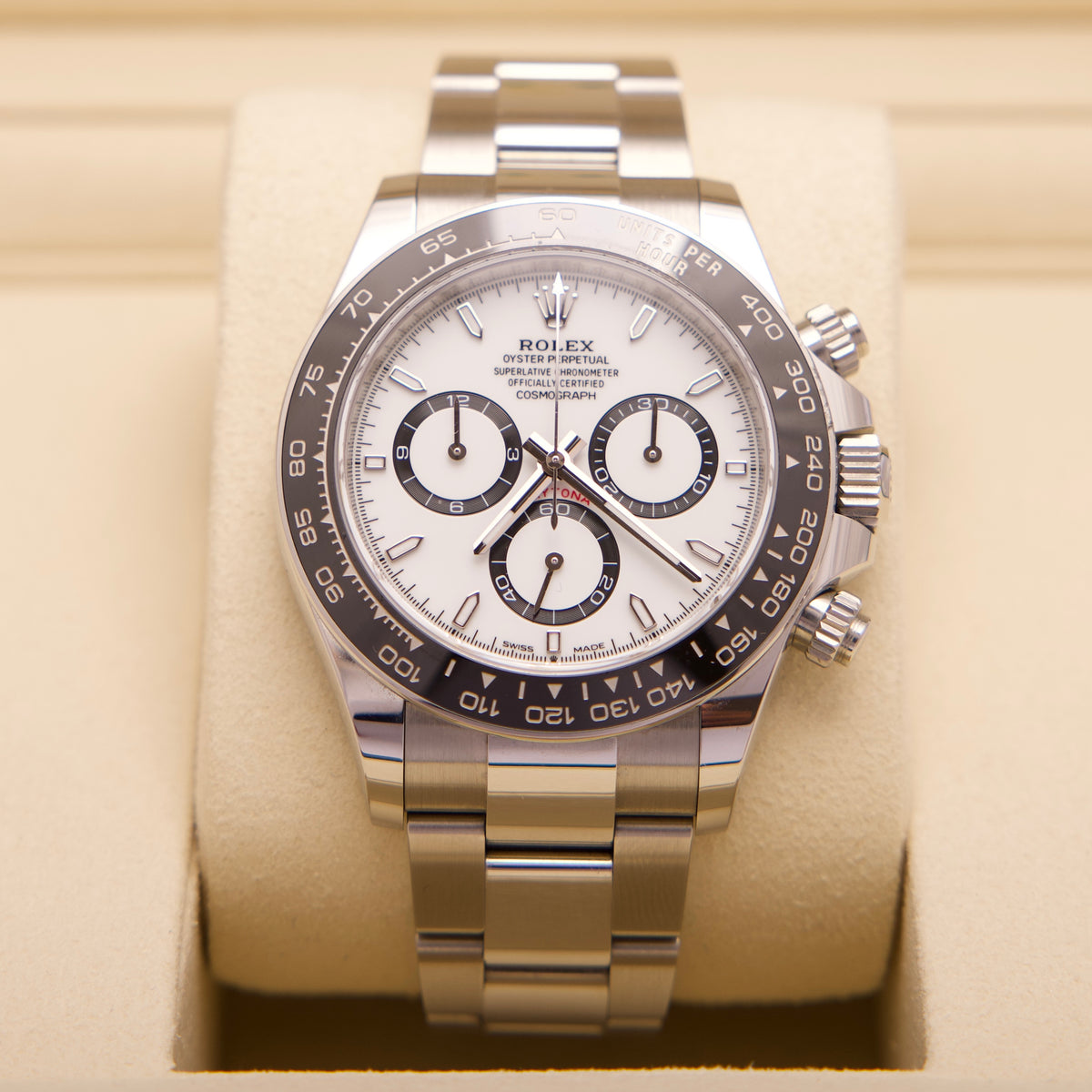 Rolex Daytona Ref. 126500LN Panda 04/2026 LC100 Fullset