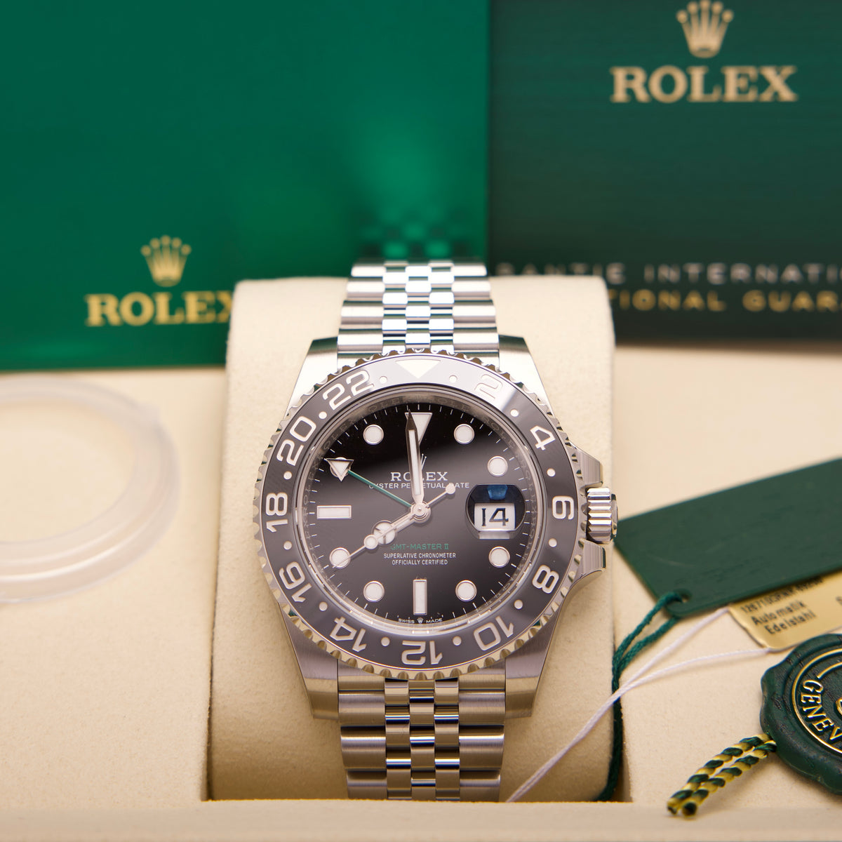 Rolex GMT-Master II Ref. 126710GRNR August 2026