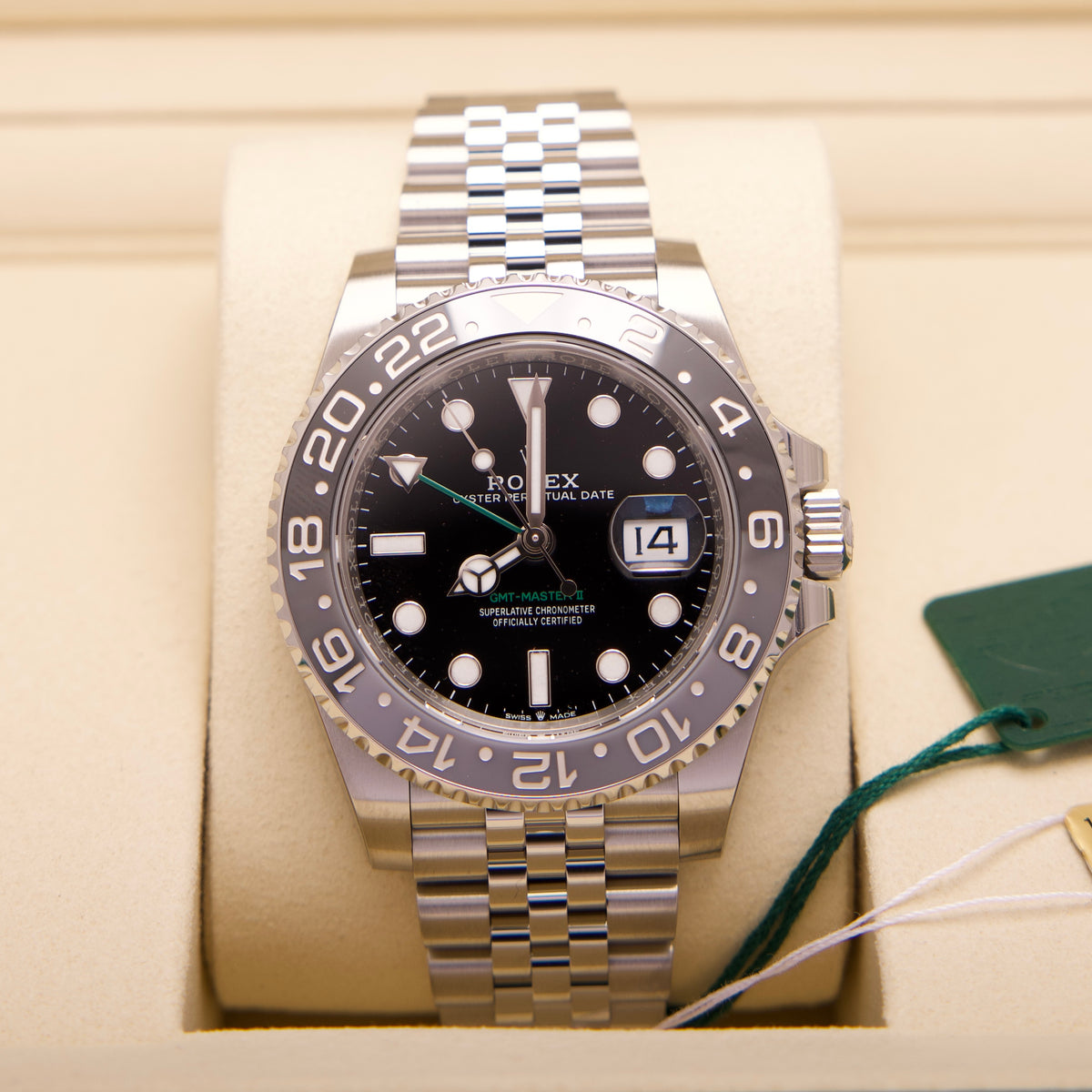 Rolex GMT-Master II Ref. 126710GRNR August 2026