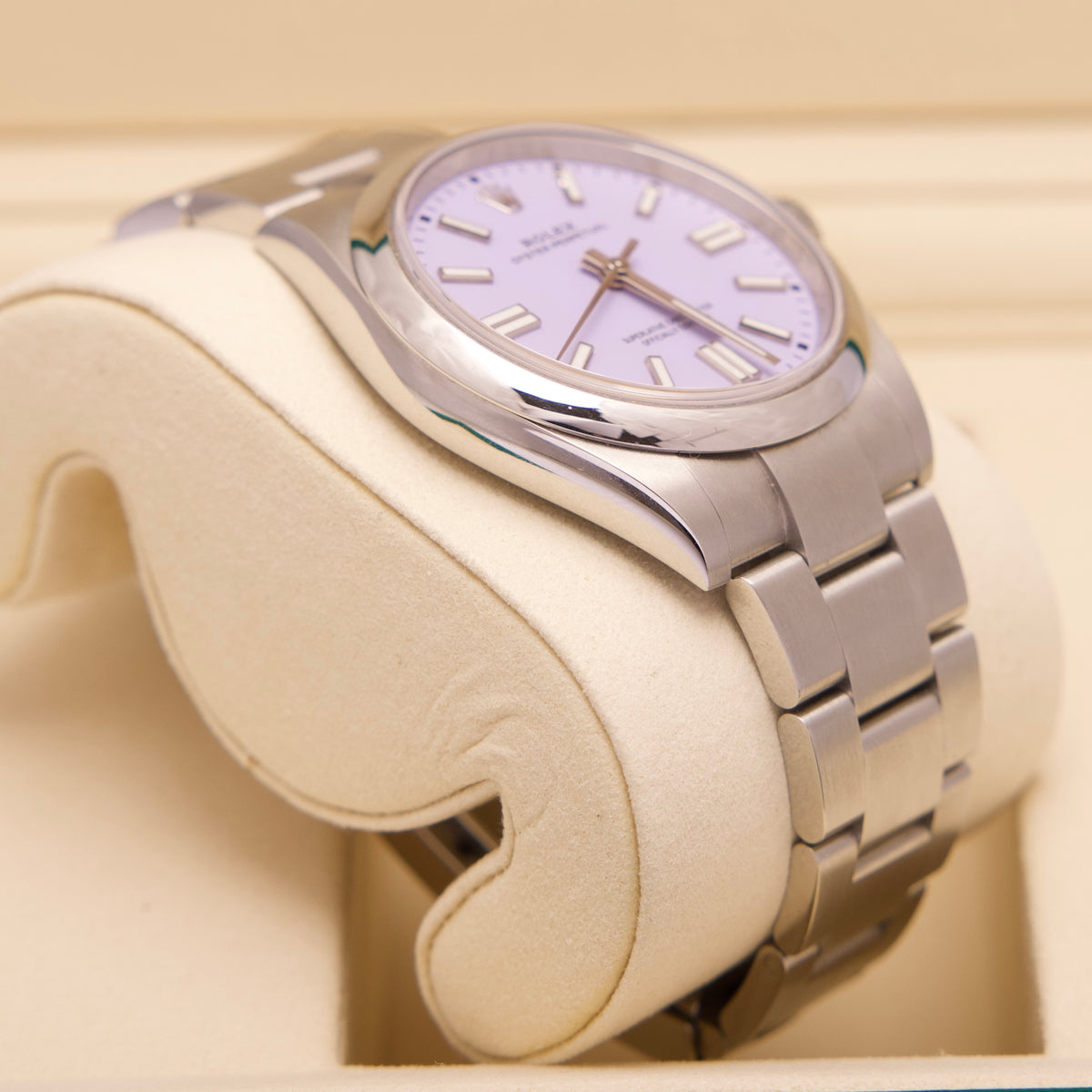 Rolex Oyster Perpetual 41 Ref. 134300 Lavender 04/2026 41mm LC100 Fullset