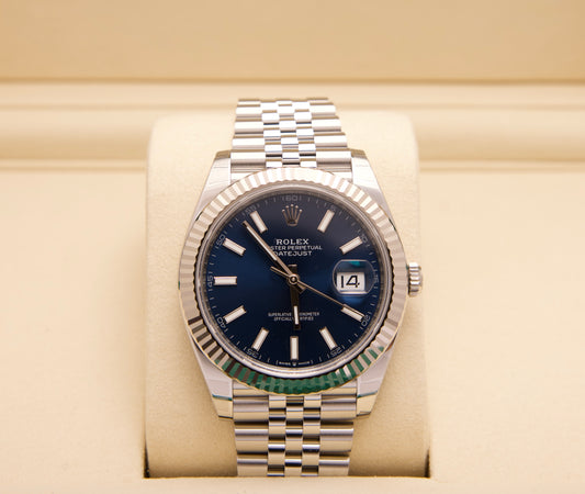 Rolex Datejust 41 Ref. 126334 Blau Jubilee