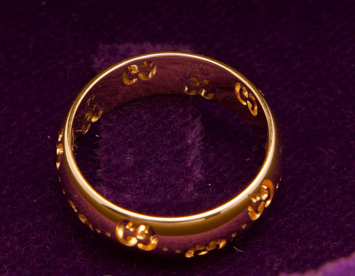 Gucci Icon Ring Gr. 54 NEU YBC804335001 750er Gold