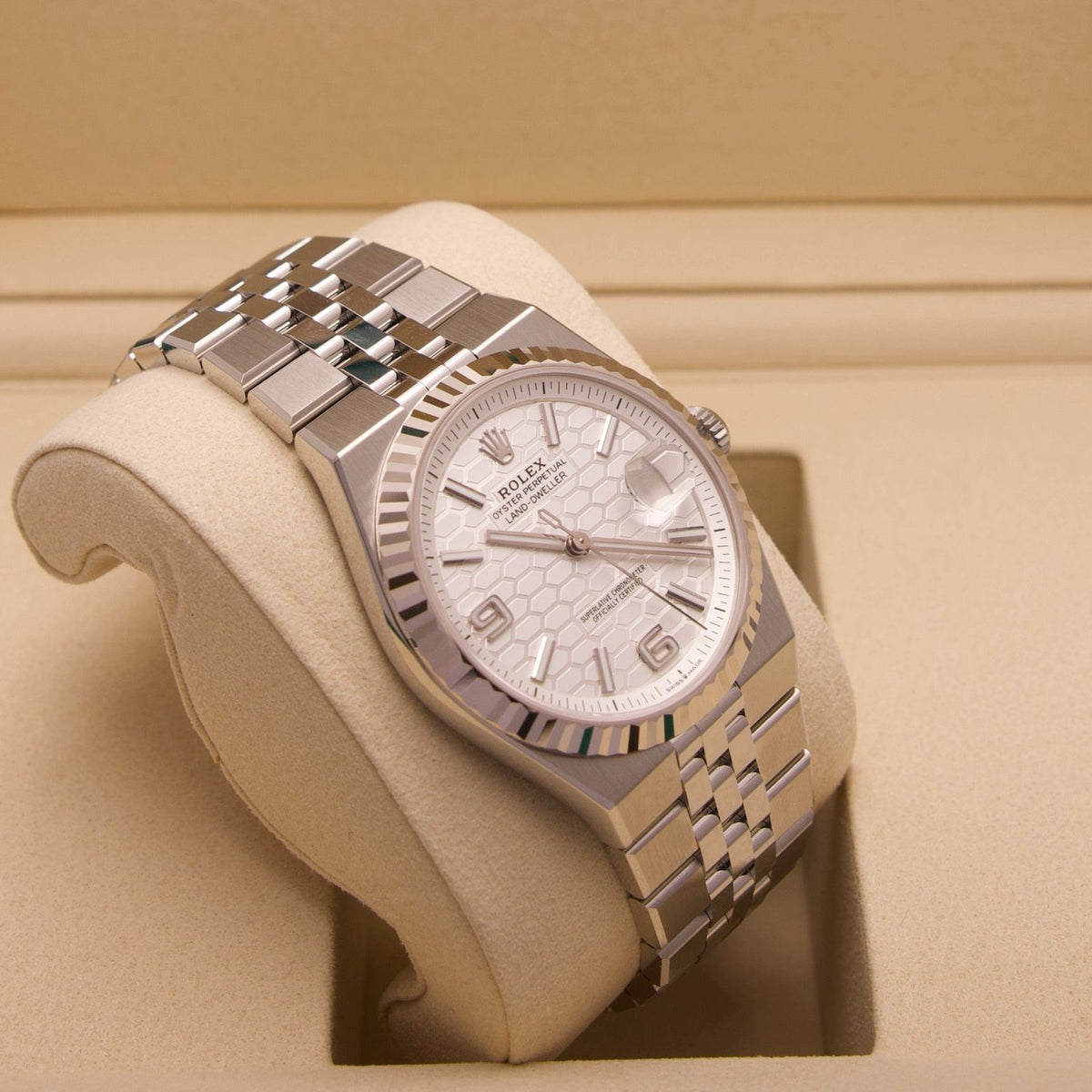 Rolex Land-Dweller 40 - Ref. 127334 Weißes Zifferblatt | 10/2026 | LC100 | NEU