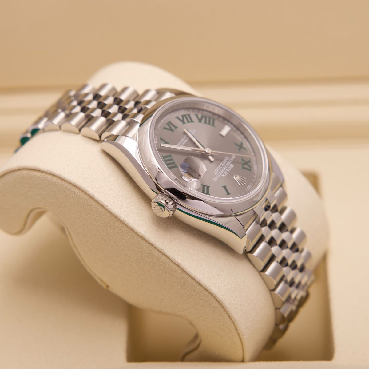 Rolex Datejust 36 – Ref. 126200 | Wimbledon Dial | Jubilee | 10/2026 | LC100 | Neu & Ungetragen | Fullset