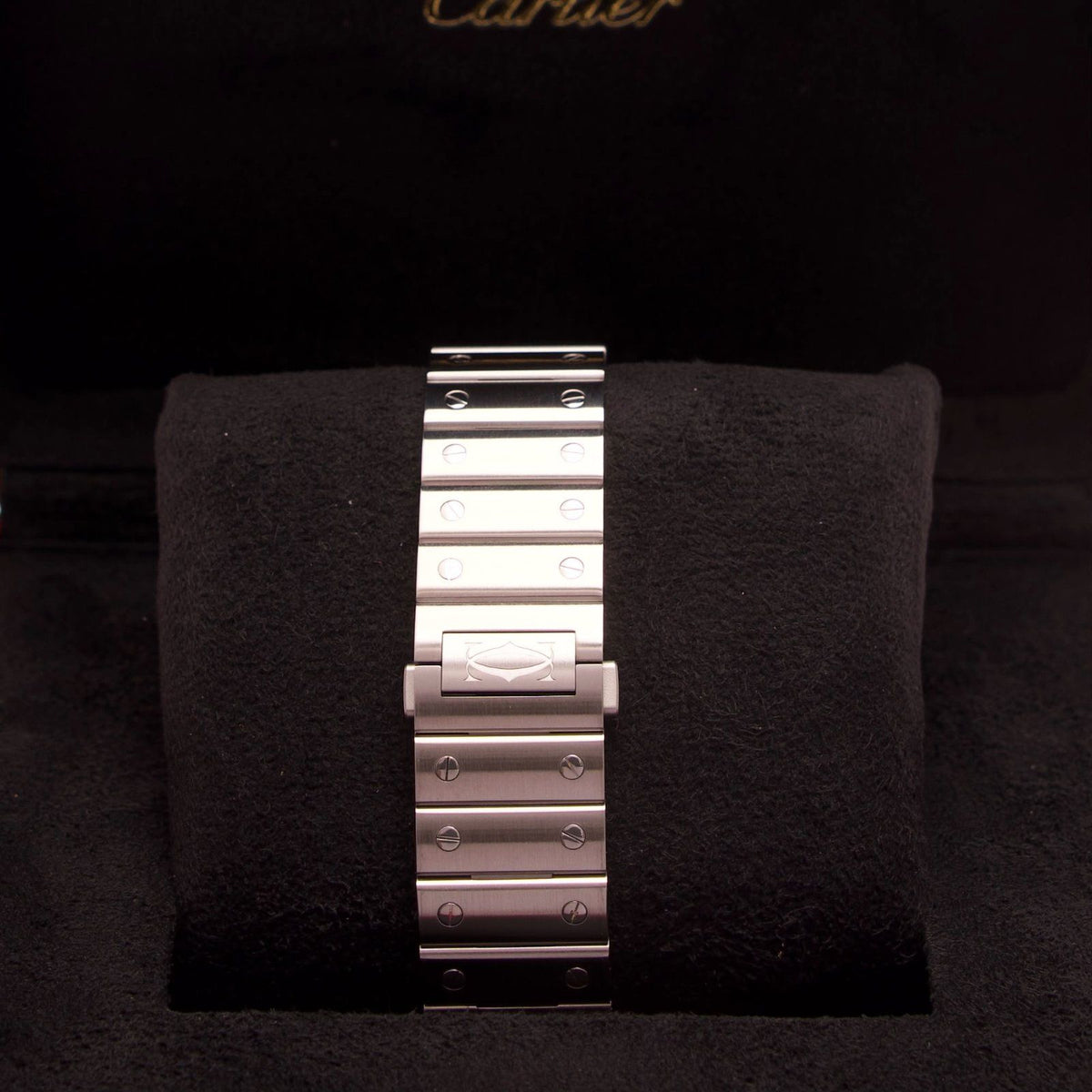 Cartier Santos de Cartier Large – Ref. WSSA0062 | Green Dial | 10/2026 | Neu & Ungetragen | Fullset