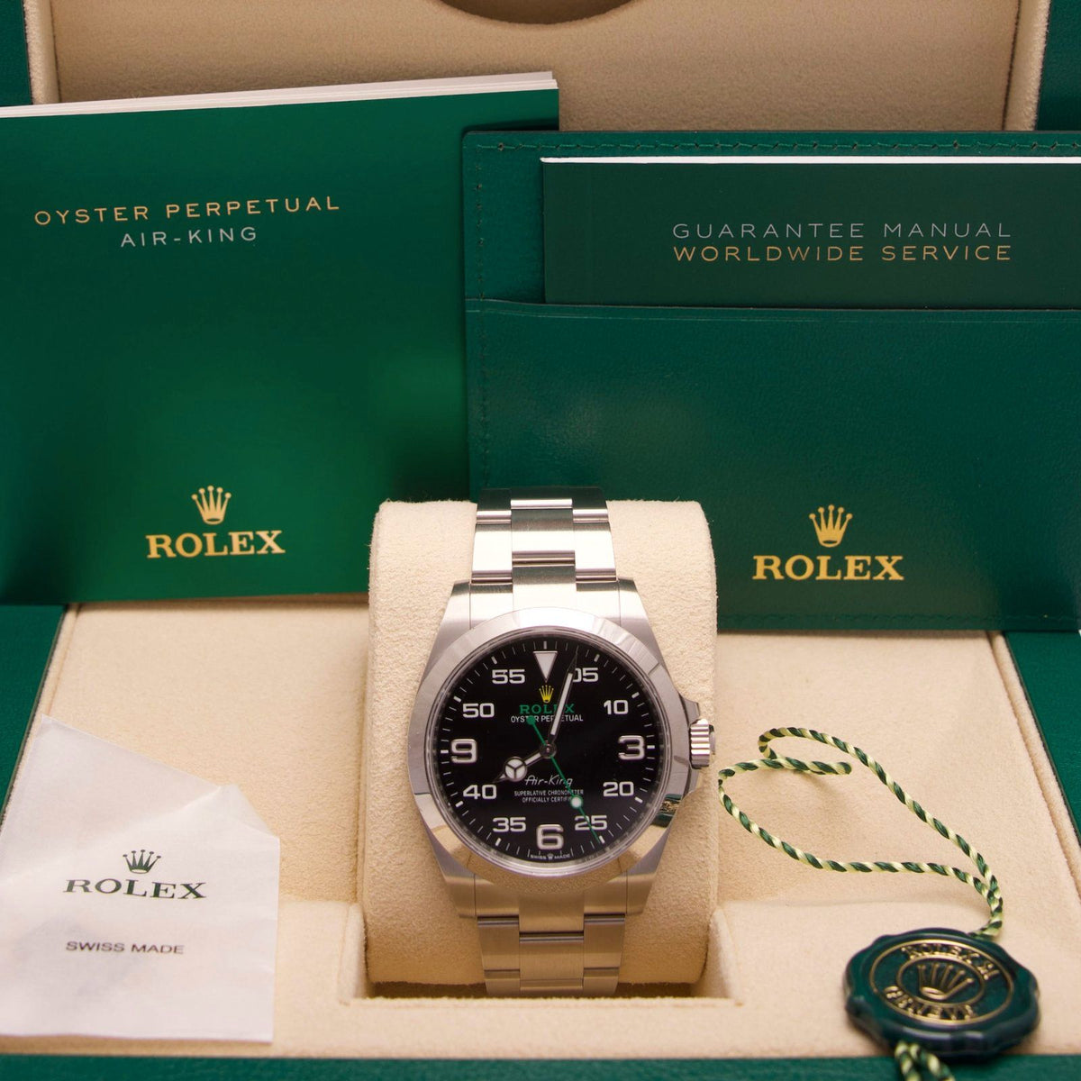 Rolex Air-King – Ref. 126900 | Black Dial | 40 mm | 02/2024 | Fullset
