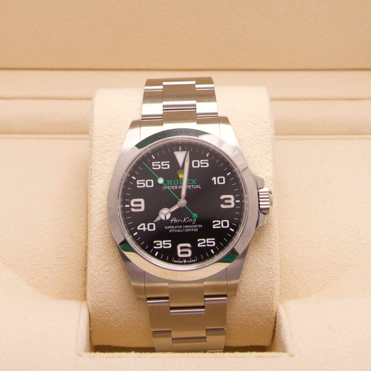 Rolex Air-King – Ref. 126900 | Black Dial | 40 mm | 02/2024 | Fullset