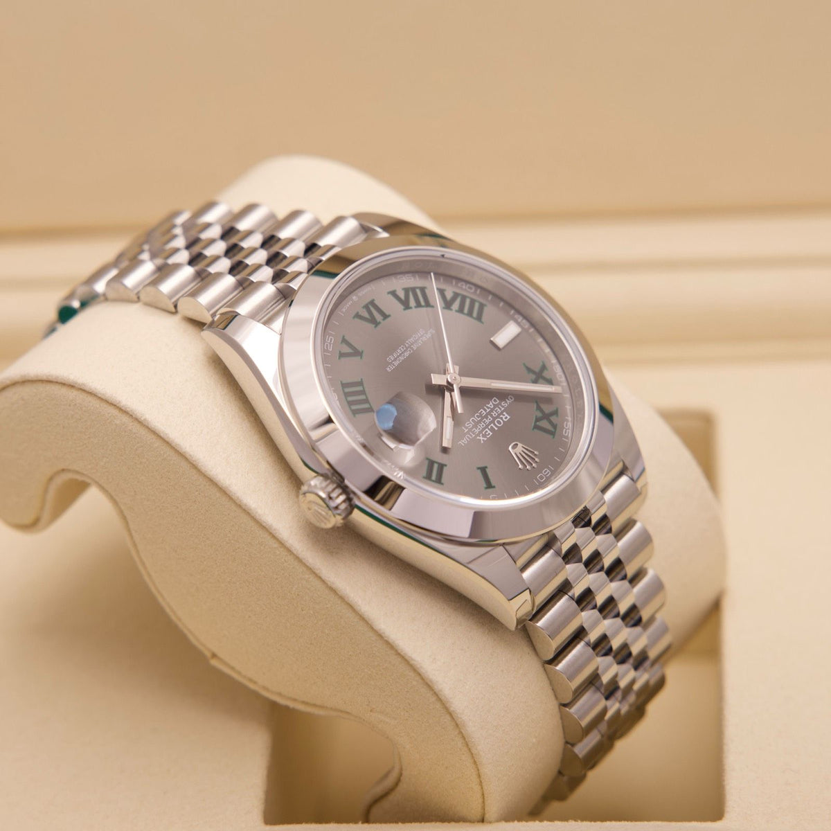 Rolex Datejust 41 – Ref. 126300 | Wimbledon Dial | 09/2026 | LC100 | Neu & Ungetragen | Fullset