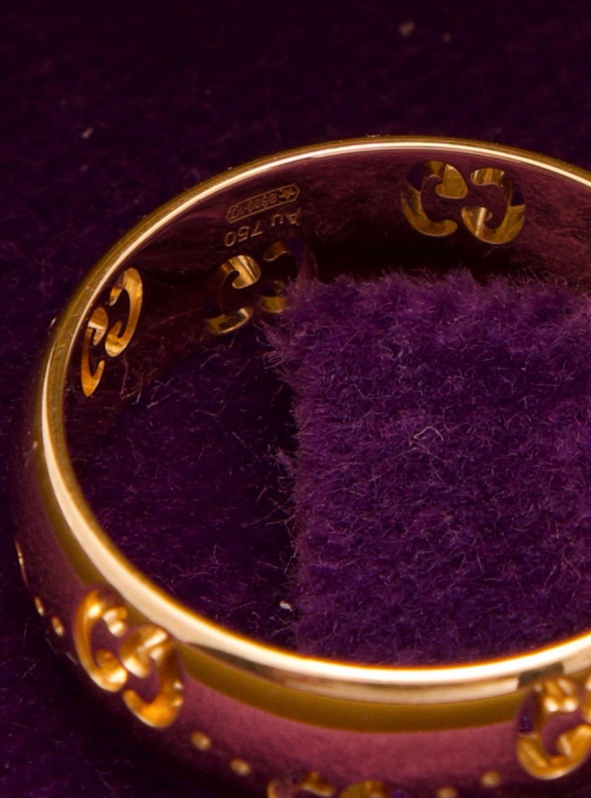 Gucci Icon Ring Gr. 54 NEU YBC804335001 750er Gold