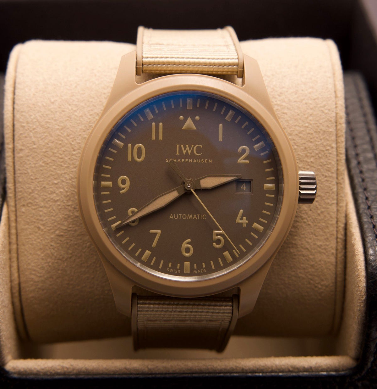 IWC Automatic 41 Top Gun Mojave Pilot's Watch Desert NEU - 2026 - IW328106 - Mojave Desert - DEU - Fullset